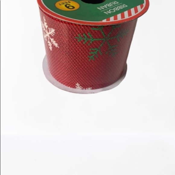 Three Christmas Ribbon 9 feet Wire edge 2.5*108 in - Picture 4 of 8